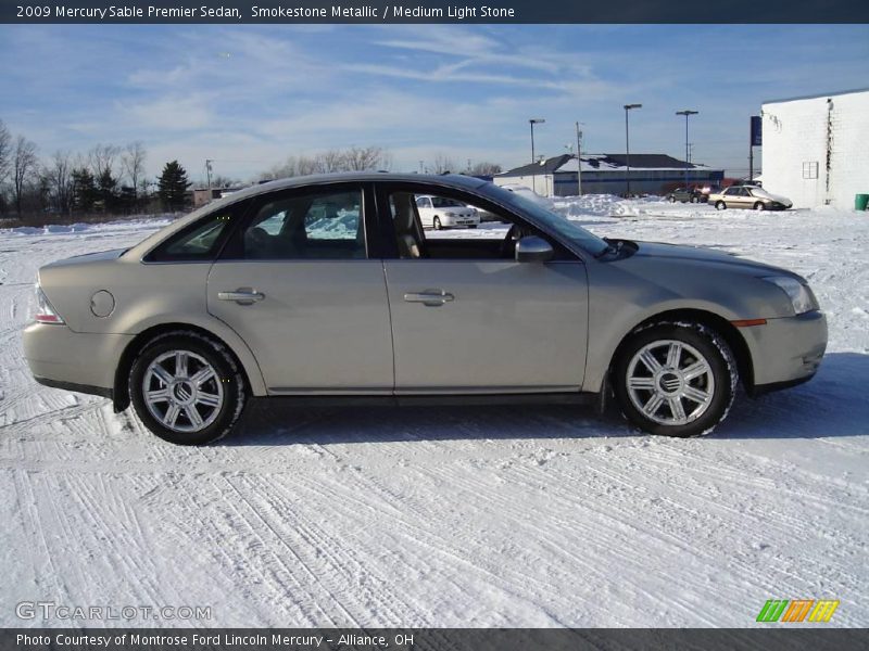 Smokestone Metallic / Medium Light Stone 2009 Mercury Sable Premier Sedan