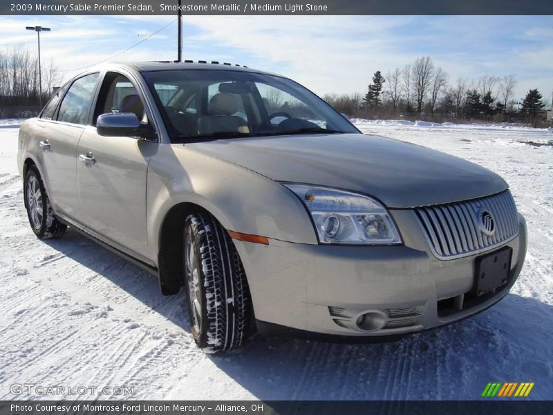 Smokestone Metallic / Medium Light Stone 2009 Mercury Sable Premier Sedan