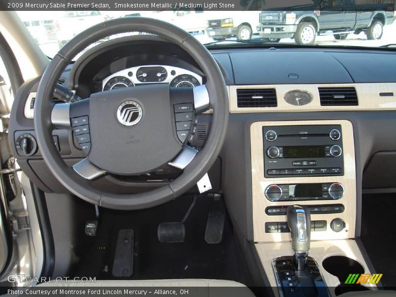 Smokestone Metallic / Medium Light Stone 2009 Mercury Sable Premier Sedan