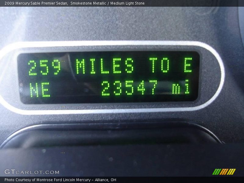 Smokestone Metallic / Medium Light Stone 2009 Mercury Sable Premier Sedan