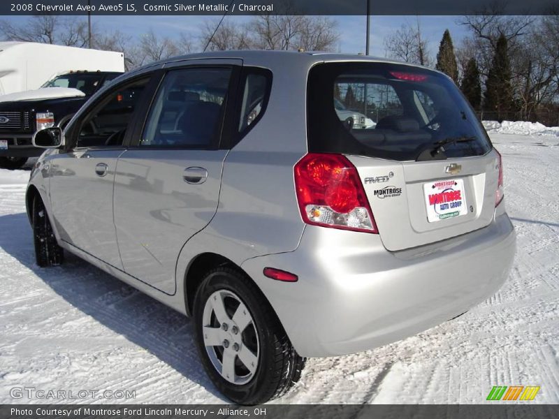 Cosmic Silver Metallic / Charcoal 2008 Chevrolet Aveo Aveo5 LS