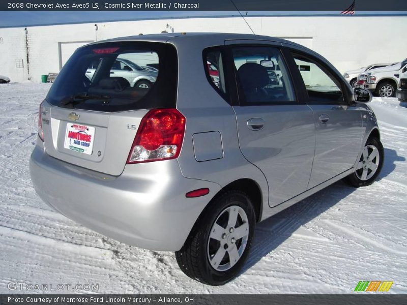 Cosmic Silver Metallic / Charcoal 2008 Chevrolet Aveo Aveo5 LS