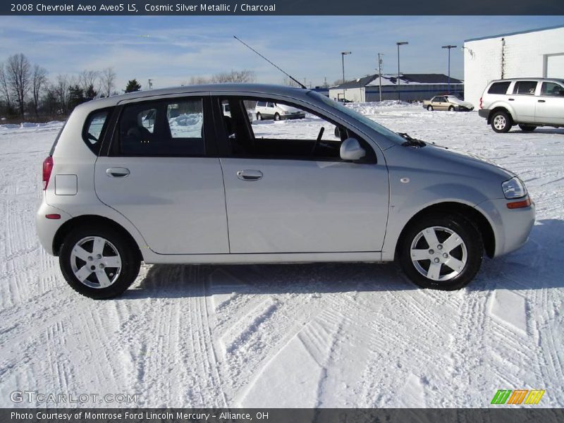 Cosmic Silver Metallic / Charcoal 2008 Chevrolet Aveo Aveo5 LS