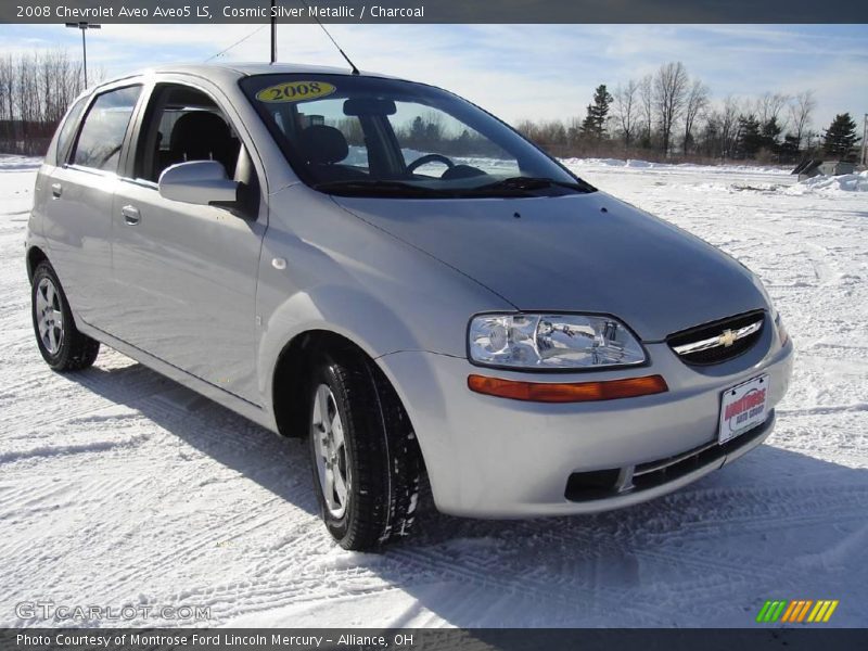 Cosmic Silver Metallic / Charcoal 2008 Chevrolet Aveo Aveo5 LS