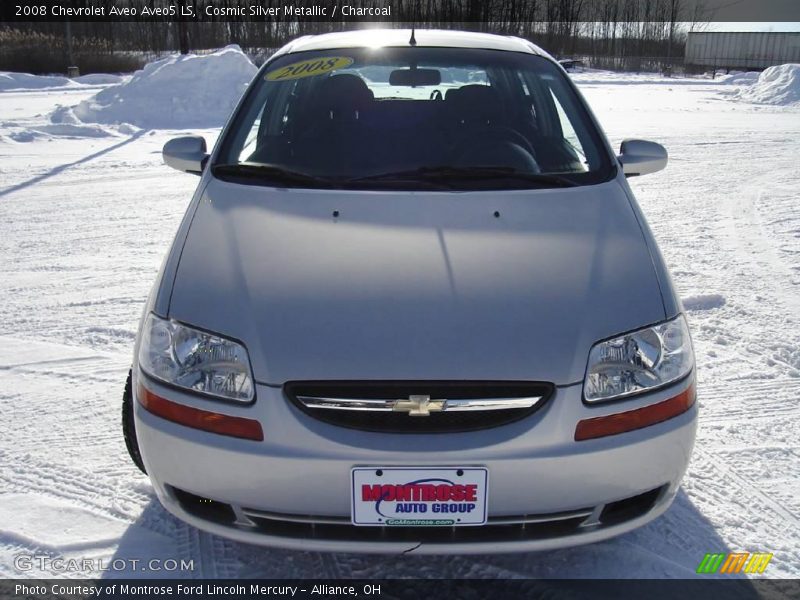 Cosmic Silver Metallic / Charcoal 2008 Chevrolet Aveo Aveo5 LS