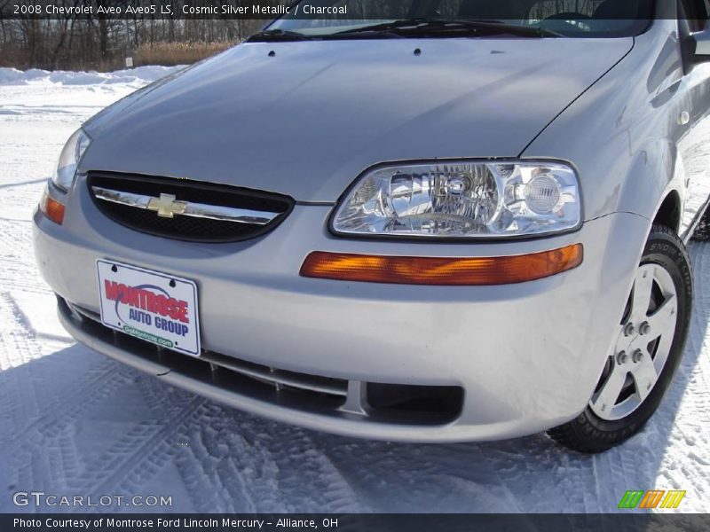Cosmic Silver Metallic / Charcoal 2008 Chevrolet Aveo Aveo5 LS