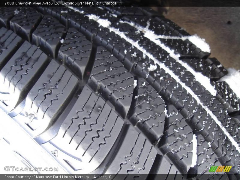 Cosmic Silver Metallic / Charcoal 2008 Chevrolet Aveo Aveo5 LS