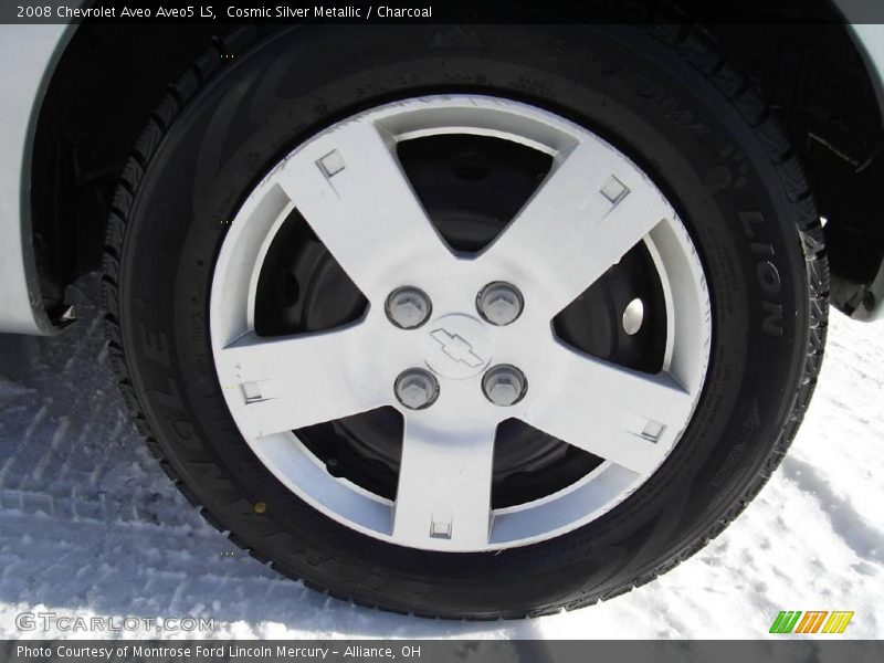 Cosmic Silver Metallic / Charcoal 2008 Chevrolet Aveo Aveo5 LS