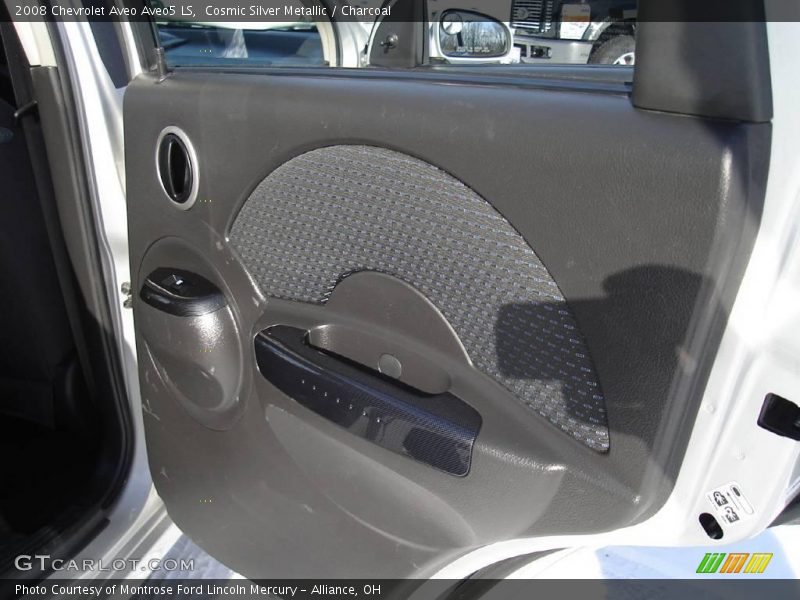Cosmic Silver Metallic / Charcoal 2008 Chevrolet Aveo Aveo5 LS