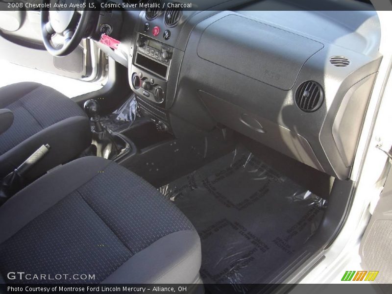 Cosmic Silver Metallic / Charcoal 2008 Chevrolet Aveo Aveo5 LS