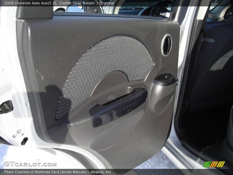 Cosmic Silver Metallic / Charcoal 2008 Chevrolet Aveo Aveo5 LS