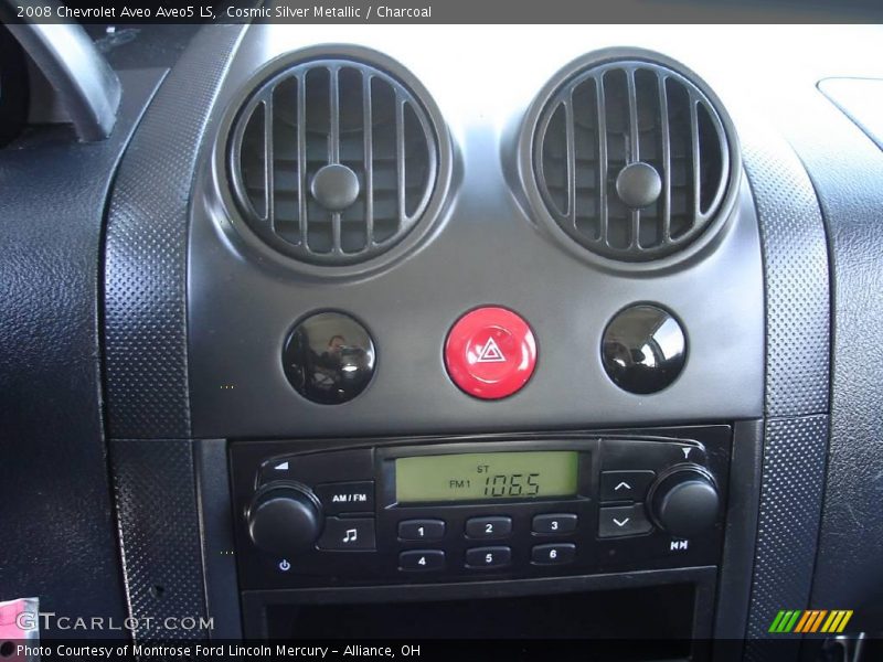 Cosmic Silver Metallic / Charcoal 2008 Chevrolet Aveo Aveo5 LS
