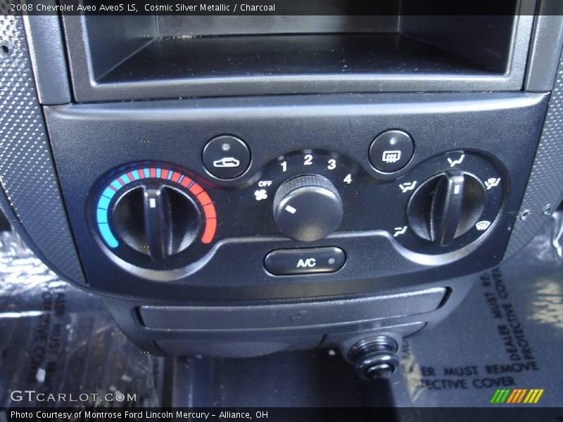Cosmic Silver Metallic / Charcoal 2008 Chevrolet Aveo Aveo5 LS