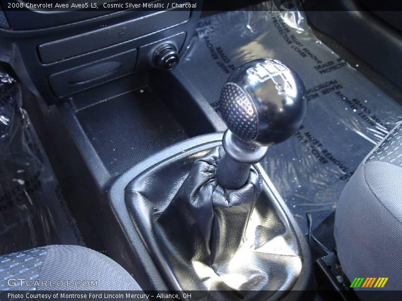 Cosmic Silver Metallic / Charcoal 2008 Chevrolet Aveo Aveo5 LS