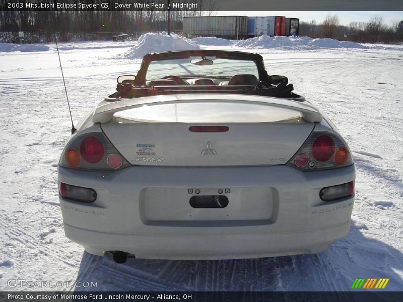 Dover White Pearl / Midnight 2003 Mitsubishi Eclipse Spyder GS