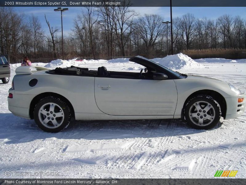 Dover White Pearl / Midnight 2003 Mitsubishi Eclipse Spyder GS
