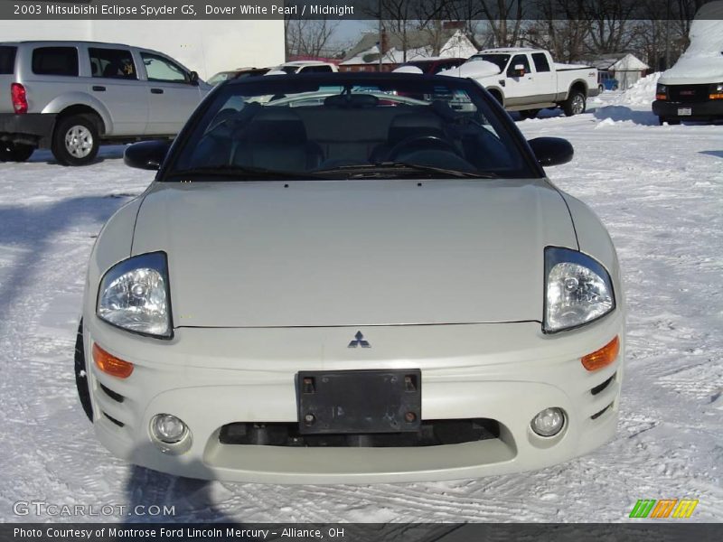 Dover White Pearl / Midnight 2003 Mitsubishi Eclipse Spyder GS