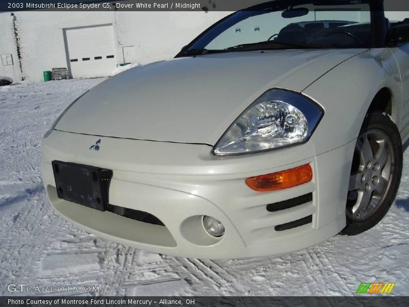 Dover White Pearl / Midnight 2003 Mitsubishi Eclipse Spyder GS