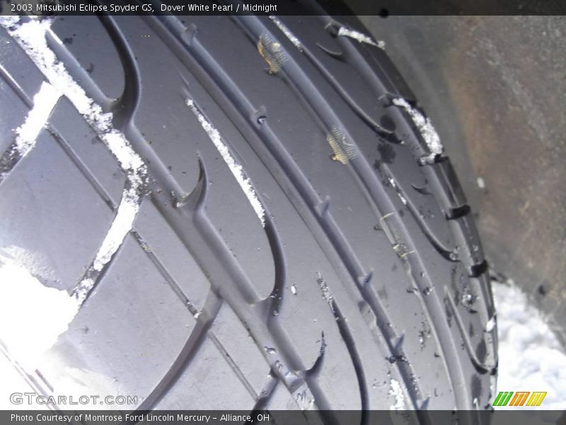 Dover White Pearl / Midnight 2003 Mitsubishi Eclipse Spyder GS