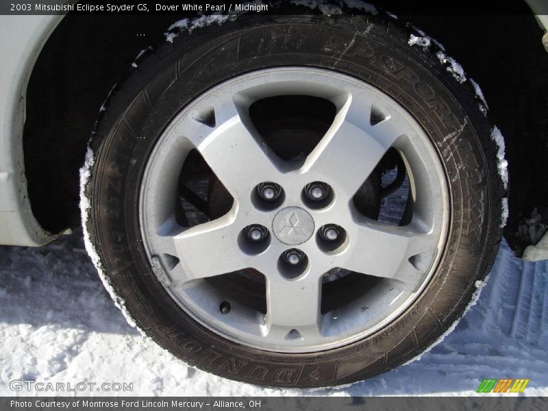 Dover White Pearl / Midnight 2003 Mitsubishi Eclipse Spyder GS