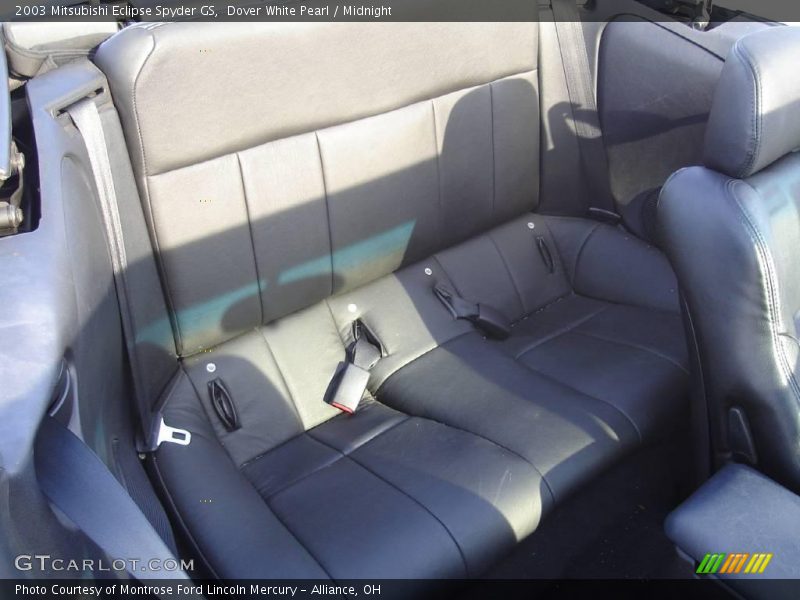 Dover White Pearl / Midnight 2003 Mitsubishi Eclipse Spyder GS