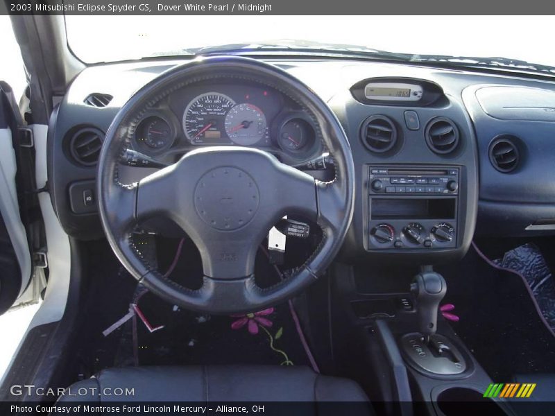 Dover White Pearl / Midnight 2003 Mitsubishi Eclipse Spyder GS