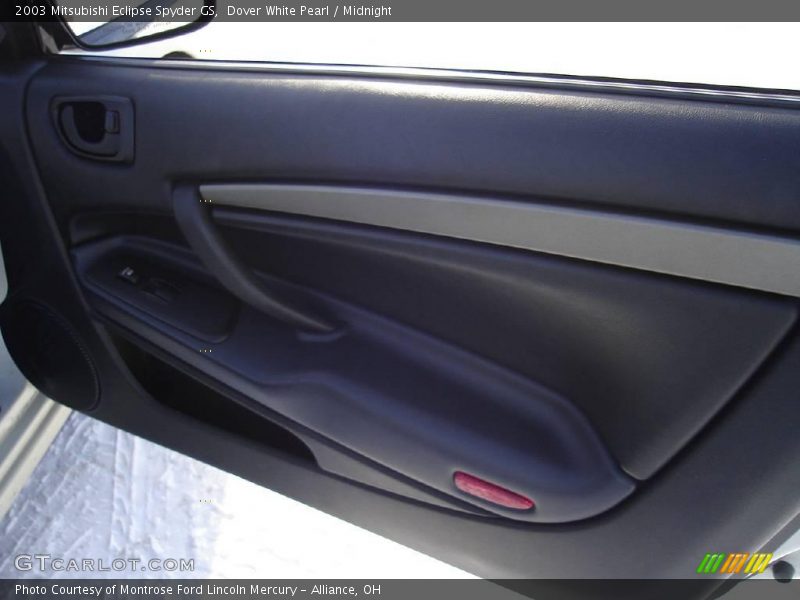 Dover White Pearl / Midnight 2003 Mitsubishi Eclipse Spyder GS