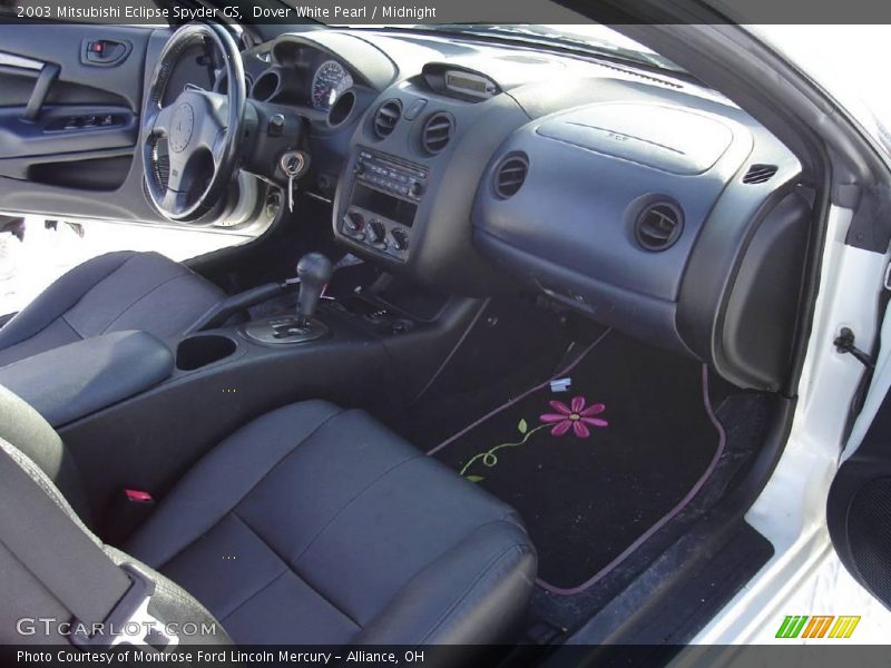 Dover White Pearl / Midnight 2003 Mitsubishi Eclipse Spyder GS