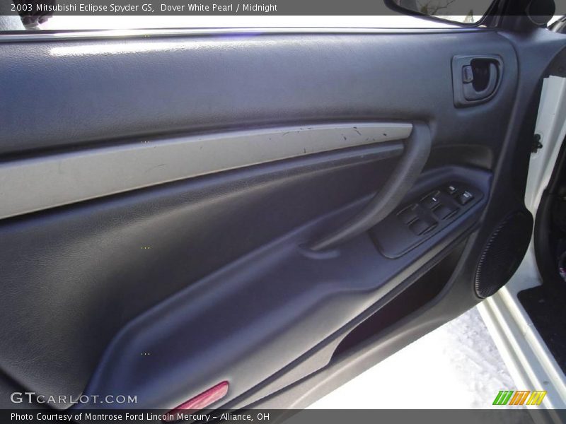 Dover White Pearl / Midnight 2003 Mitsubishi Eclipse Spyder GS