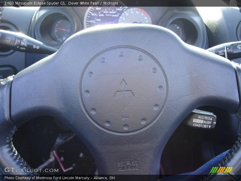 Dover White Pearl / Midnight 2003 Mitsubishi Eclipse Spyder GS
