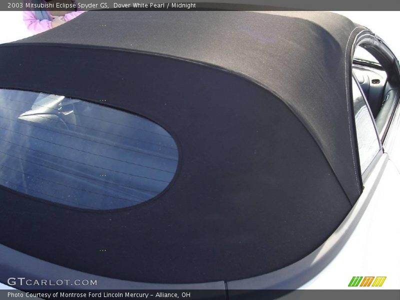 Dover White Pearl / Midnight 2003 Mitsubishi Eclipse Spyder GS