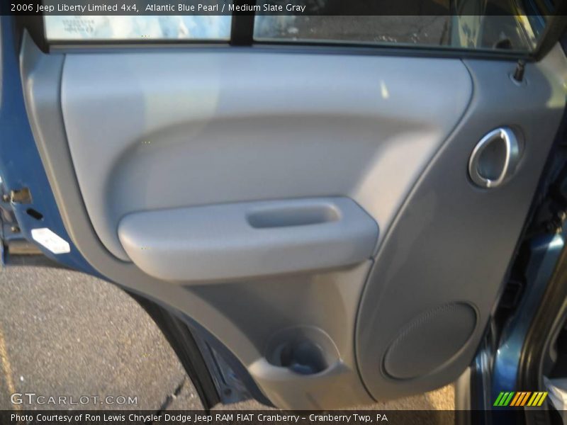 Atlantic Blue Pearl / Medium Slate Gray 2006 Jeep Liberty Limited 4x4