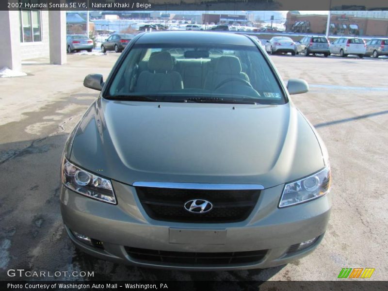 Natural Khaki / Beige 2007 Hyundai Sonata SE V6