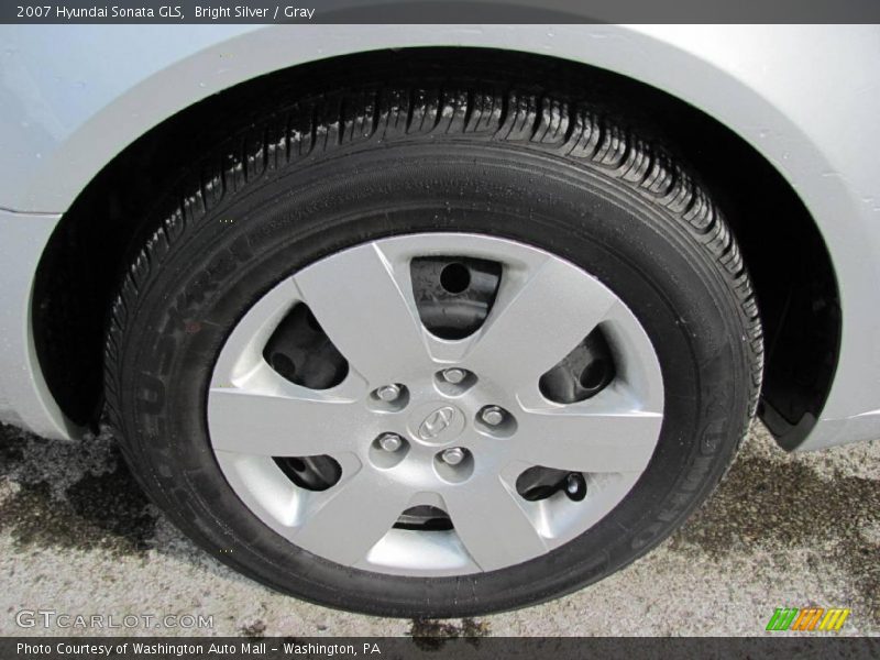 Bright Silver / Gray 2007 Hyundai Sonata GLS