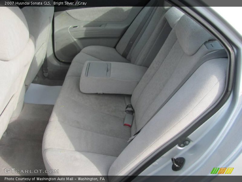 Bright Silver / Gray 2007 Hyundai Sonata GLS