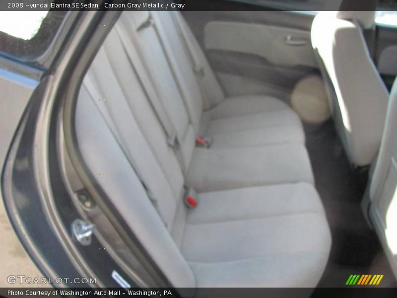 Carbon Gray Metallic / Gray 2008 Hyundai Elantra SE Sedan