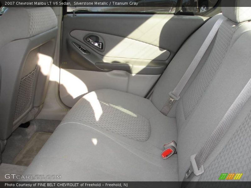 Silverstone Metallic / Titanium Gray 2007 Chevrolet Malibu LT V6 Sedan