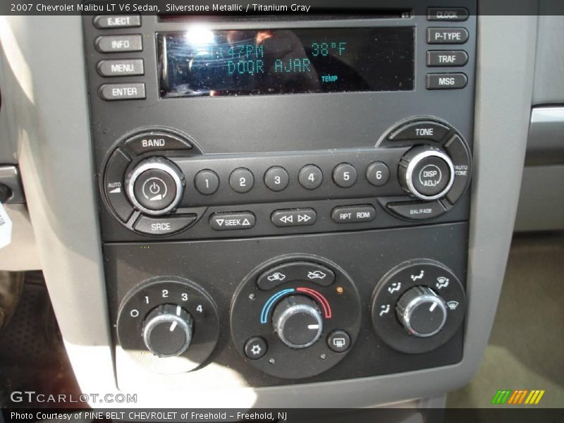 Silverstone Metallic / Titanium Gray 2007 Chevrolet Malibu LT V6 Sedan