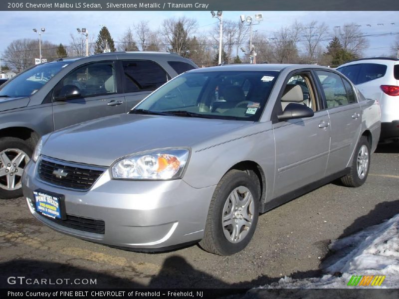 Silverstone Metallic / Titanium Gray 2006 Chevrolet Malibu LS Sedan