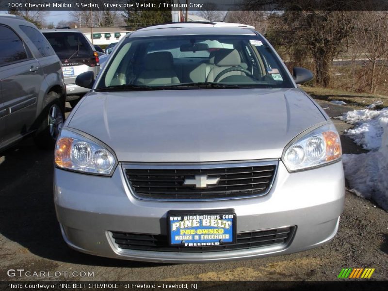 Silverstone Metallic / Titanium Gray 2006 Chevrolet Malibu LS Sedan