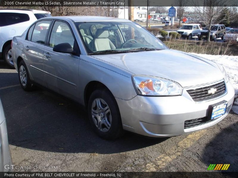 Silverstone Metallic / Titanium Gray 2006 Chevrolet Malibu LS Sedan