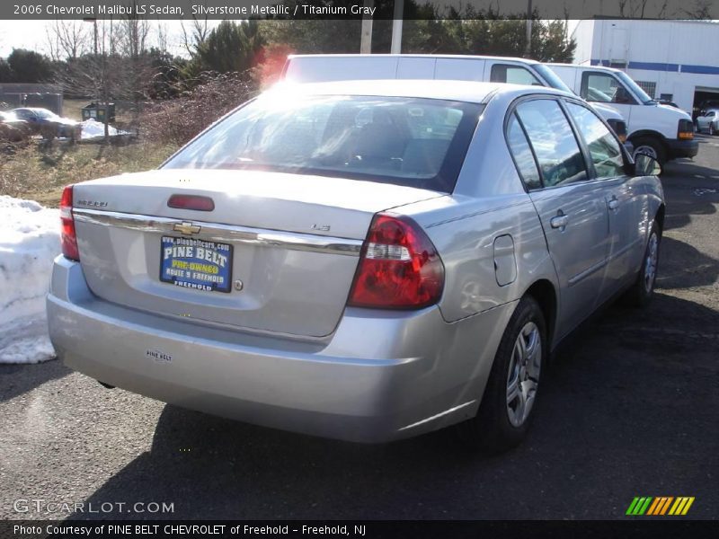 Silverstone Metallic / Titanium Gray 2006 Chevrolet Malibu LS Sedan