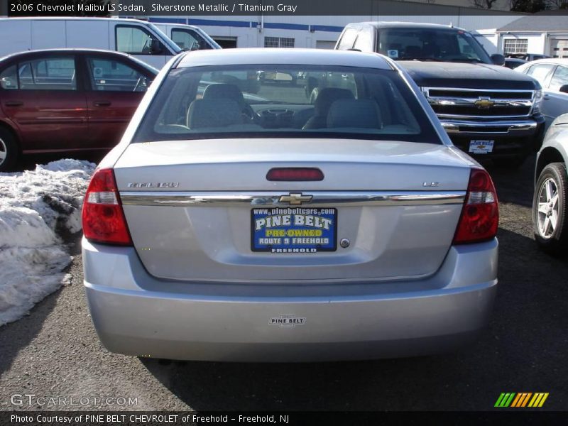 Silverstone Metallic / Titanium Gray 2006 Chevrolet Malibu LS Sedan
