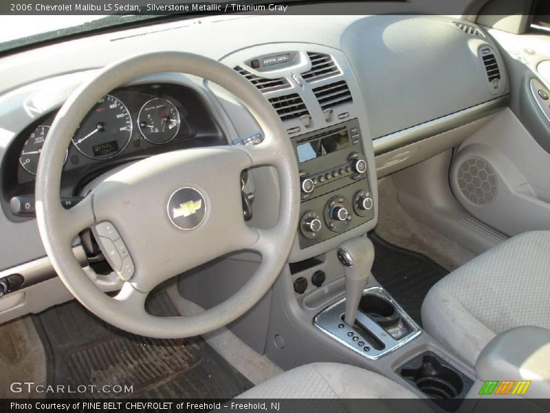 Silverstone Metallic / Titanium Gray 2006 Chevrolet Malibu LS Sedan