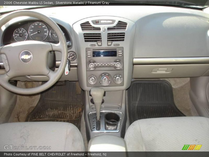 Silverstone Metallic / Titanium Gray 2006 Chevrolet Malibu LS Sedan