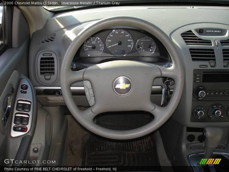Silverstone Metallic / Titanium Gray 2006 Chevrolet Malibu LS Sedan