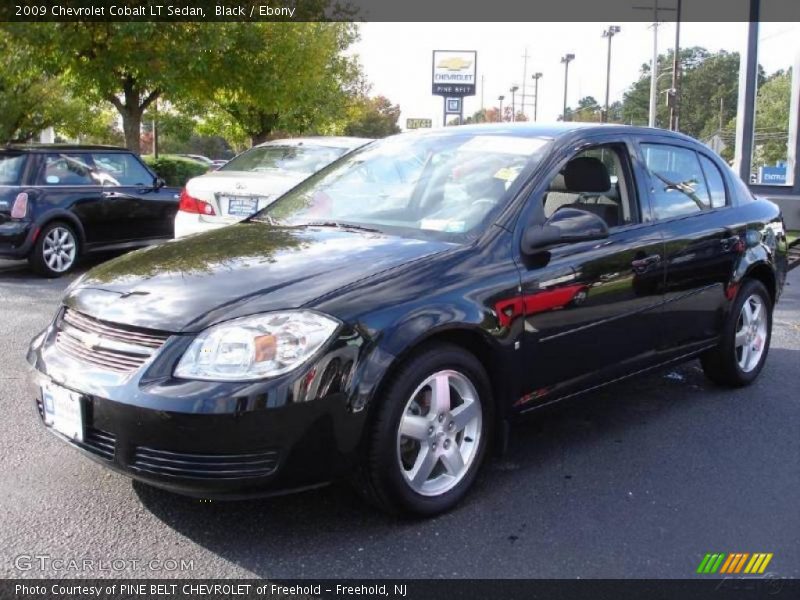 Black / Ebony 2009 Chevrolet Cobalt LT Sedan