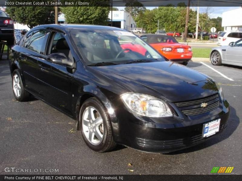Black / Ebony 2009 Chevrolet Cobalt LT Sedan