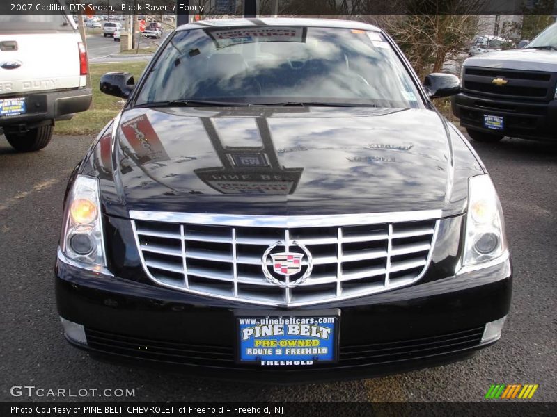 Black Raven / Ebony 2007 Cadillac DTS Sedan