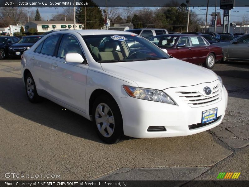 Super White / Bisque 2007 Toyota Camry CE